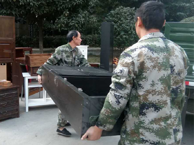 青島市南區(qū)老兵搬家